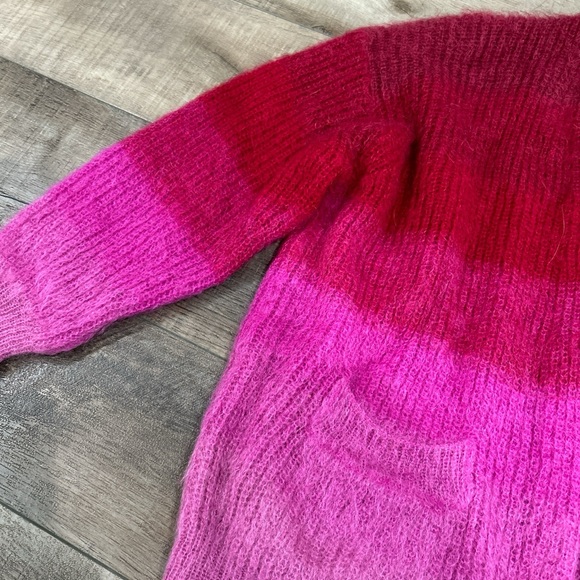 Isabel Marant Dana oversized ombré mohair cardigan - Picture 6 of 8